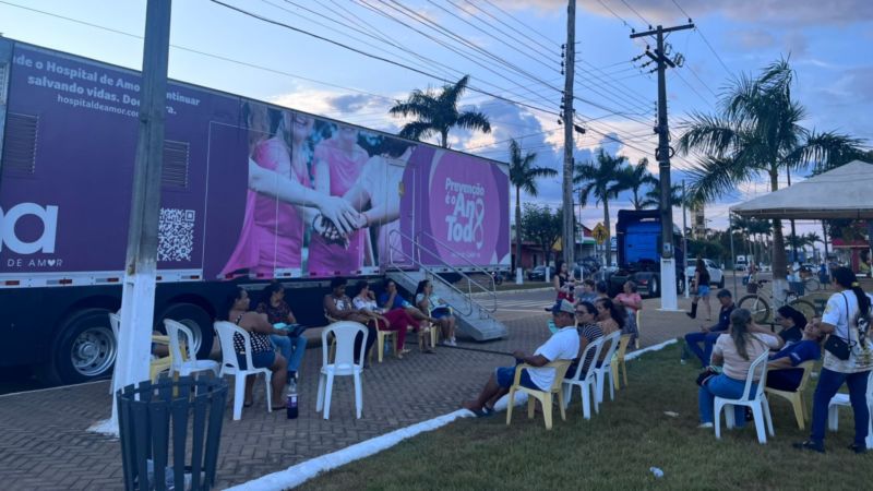 05 de Agosto de 2025 “Hospital de Amor” leva mamografias gratuitas para Alto Paraíso RO