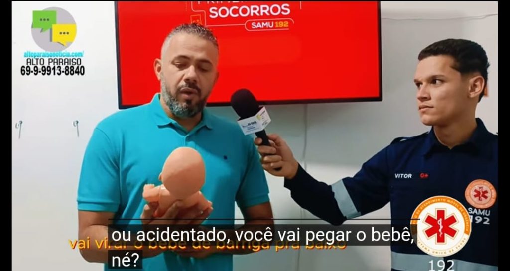 Alerta para Pais e Cuidadores: SAMU Ensina Manobra de Desengasgo em Bebês