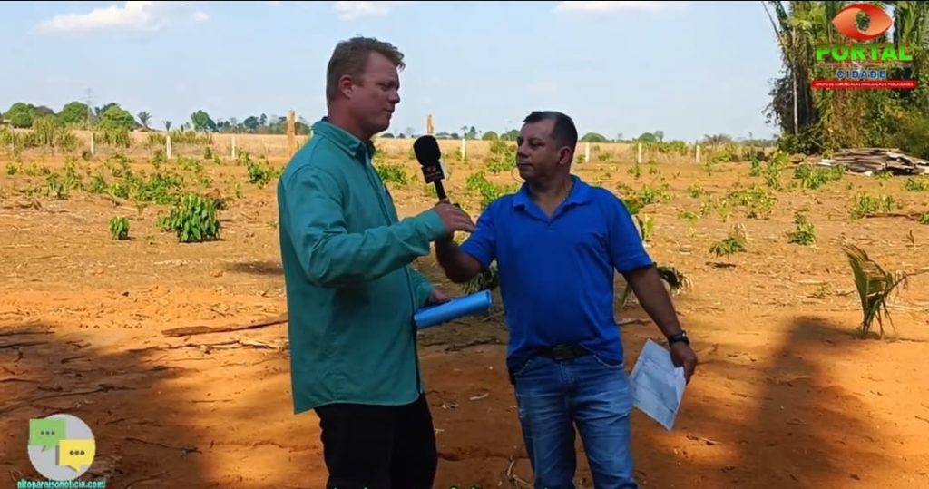 ALTO PARAÍSO: Secretário do meio ambiente, Michel, em entrevista exclusiva, fala sobre o projeto Centro de Triagem para receber os resíduos e lixos produzidos no município. Vídeo.