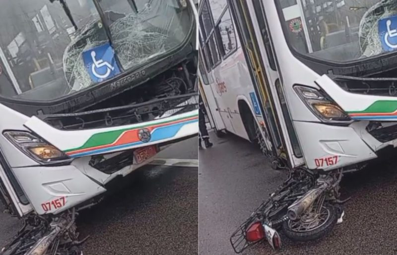 Acidente entre ônibus e moto deixa mortos em JP acidente-entre-onibus-e-moto-deixa-mortos-em-jp