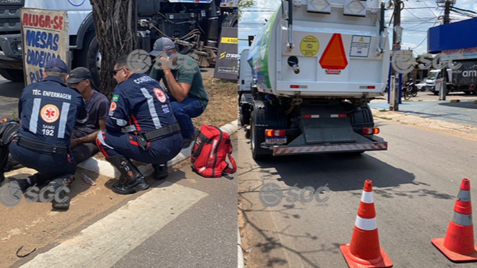Ciclista é atropelado por caminhão e vai parar debaixo do veículo em Porto Velho ciclista-e-atropelado-por-caminhao-e-vai-parar-debaixo-do-veiculo-em-porto-velho