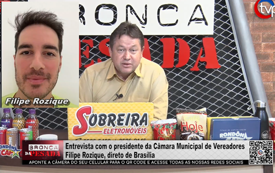 Entrevista com o presidente da Câmara Municipal de Vereadores, Filipe Rozique, direto de Brasília entrevista-com-o-presidente-da-camara-municipal-de-vereadores,-filipe-rozique,-direto-de-brasilia