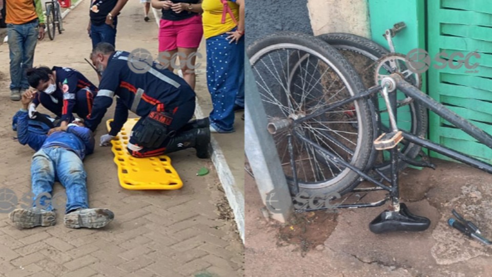 VÍDEO: Ciclista fica gravemente ferido após bicicleta quebrar em Porto Velho video:-ciclista-fica-gravemente-ferido-apos-bicicleta-quebrar-em-porto-velho