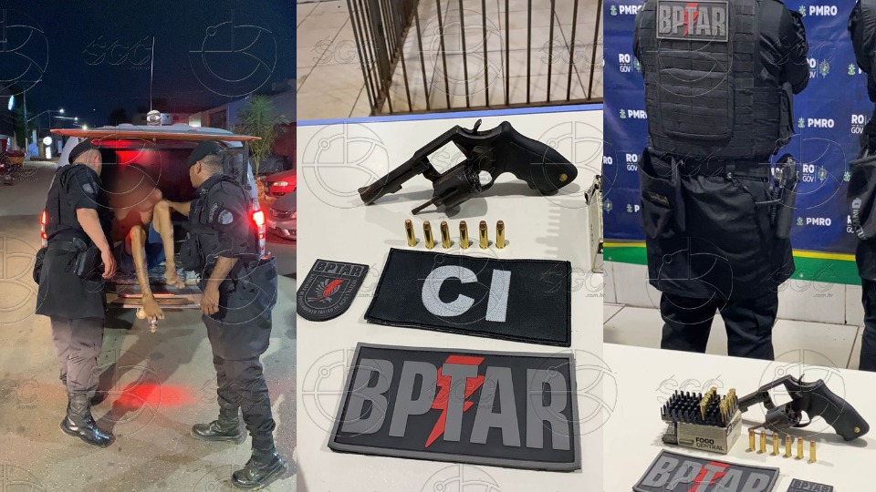 Polícia prende suspeito do PCC com arma roubada em Porto Velho policia-prende-suspeito-do-pcc-com-arma-roubada-em-porto-velho