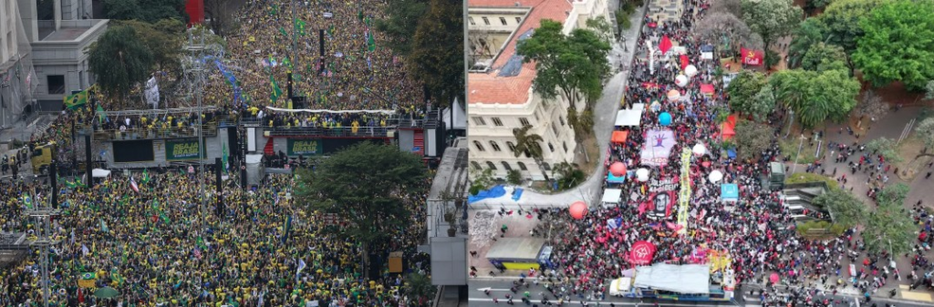 Ato da direita em São Paulo reúne 10 vezes mais pessoas do que a esquerda ato-da-direita-em-sao-paulo-reune-10-vezes-mais-pessoas-do-que-a-esquerda