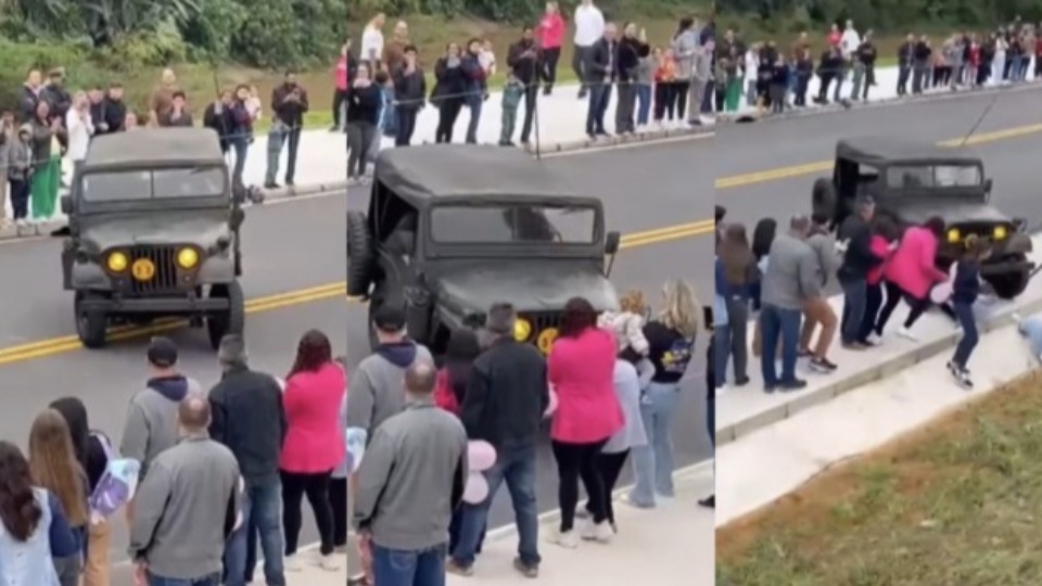 VÍDEO: veículo militar invade calçada e atropela grupo que assistia desfile video:-veiculo-militar-invade-calcada-e-atropela-grupo-que-assistia-desfile