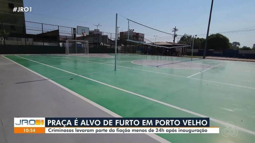 Praça tem fiação elétrica furtada no mesmo dia da inauguração em Porto Velho praca-tem-fiacao-eletrica-furtada-no-mesmo-dia-da-inauguracao-em-porto-velho