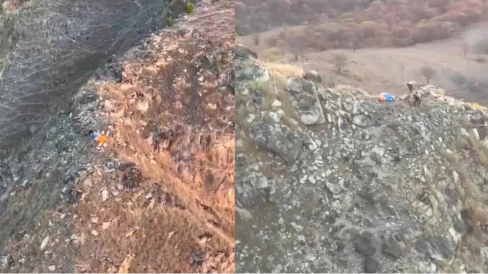 Vídeo: Piloto de parapente é resgatado após pouso de emergência video:-piloto-de-parapente-e-resgatado-apos-pouso-de-emergencia