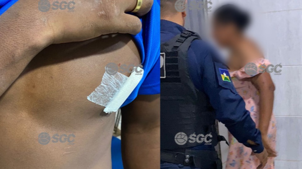 Após suspeita de traição, mulher esfaqueia marido e é presa em flagrante em Porto Velho apos-suspeita-de-traicao,-mulher-esfaqueia-marido-e-e-presa-em-flagrante-em-porto-velho