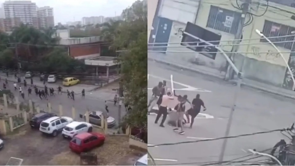 VÍDEO: Briga entre torcedores no Rio deixa um morto próximo ao Engenhão video:-briga-entre-torcedores-no-rio-deixa-um-morto-proximo-ao-engenhao