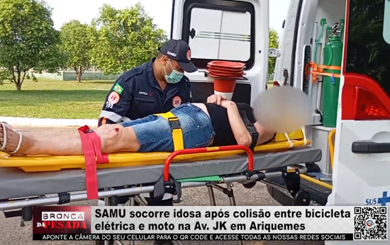 SAMU socorre idosa após colisão entre bicicleta elétrica e moto na Av. JK em Ariquemes samu-socorre-idosa-apos-colisao-entre-bicicleta-eletrica-e-moto-na-av.-jk-em-ariquemes