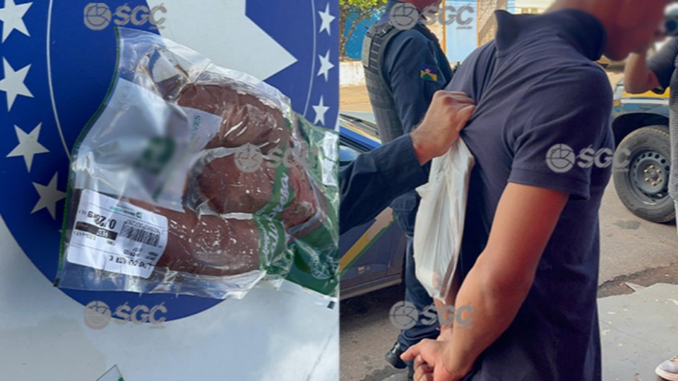 Flagrado pelas câmeras: jovem é preso após furtar calabresa em supermercado de Porto Velho flagrado-pelas-cameras:-jovem-e-preso-apos-furtar-calabresa-em-supermercado-de-porto-velho