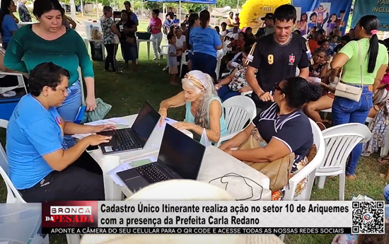Cadastro Único Itinerante atende no setor 10 de Ariquemes com presença da Prefeita Carla Redano cadastro-unico-itinerante-atende-no-setor-10-de-ariquemes-com-presenca-da-prefeita-carla-redano