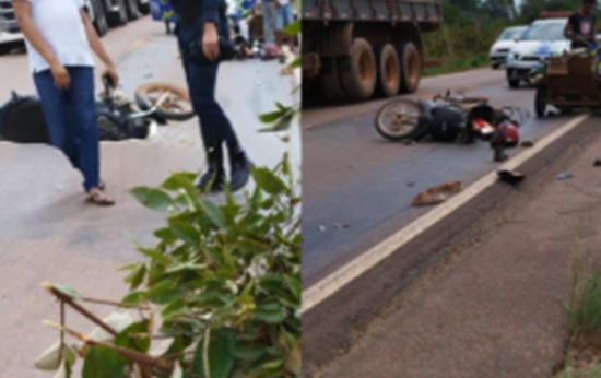 Mulher morre e três ficam feridos em colisão entre motos na BR–364 mulher-morre-e-tres-ficam-feridos-em-colisao-entre-motos-na-br–364