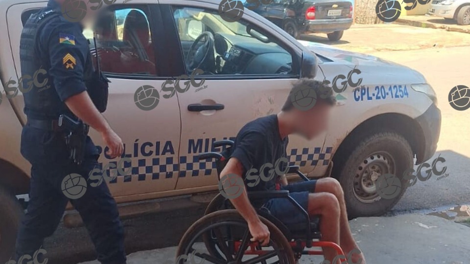 Cadeirante foragido por violência doméstica é capturado na zona Leste cadeirante-foragido-por-violencia-domestica-e-capturado-na-zona-leste