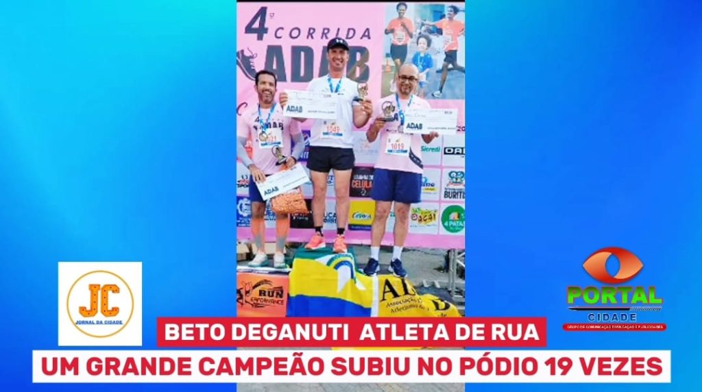 Alto Paraiso- Entrevista com o Atleta Beto Deganuti. Campeão de corrida de rua com 19 pódio veja o vídeo.