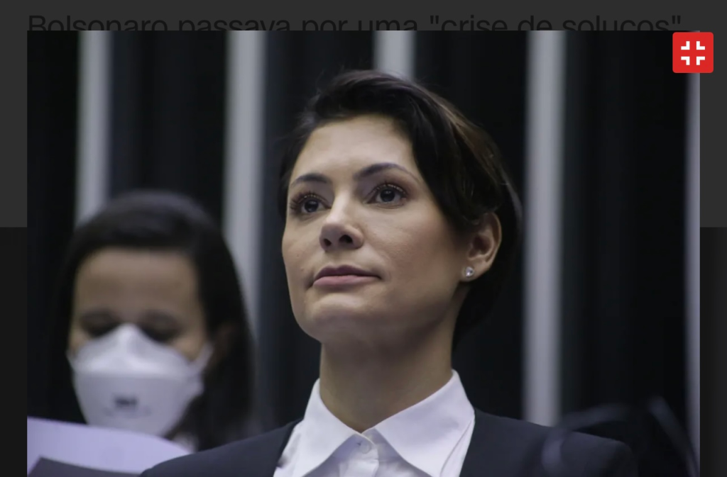 Michelle diz que soluços de Bolsonaro deram “trégua”: “Meu amor está bem” michelle-diz-que-solucos-de-bolsonaro-deram-“tregua”:-“meu-amor-esta-bem”