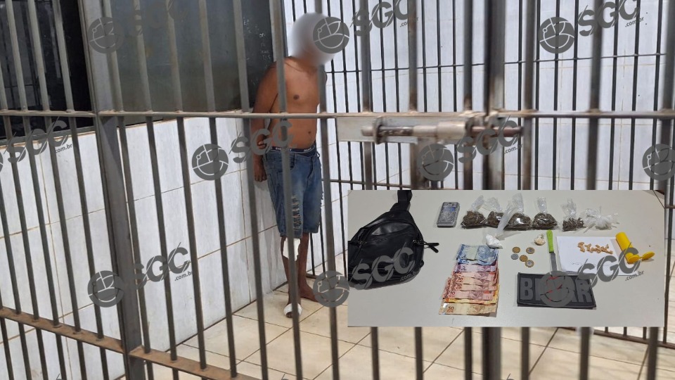 Suspeito é preso em flagrante por tráfico de drogas em Porto Velho suspeito-e-preso-em-flagrante-por-trafico-de-drogas-em-porto-velho