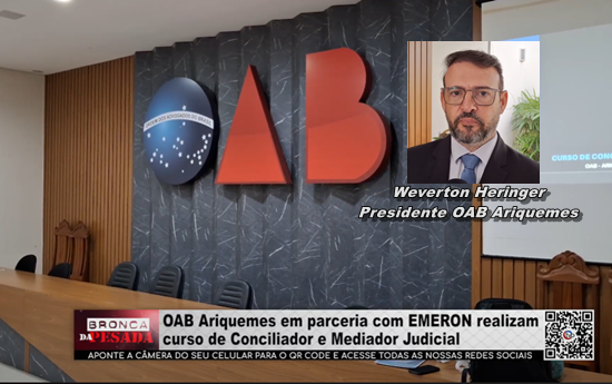 OAB Ariquemes, em parceria com a EMERON, realiza curso de Conciliador e Mediador Judicial oab-ariquemes,-em-parceria-com-a-emeron,-realiza-curso-de-conciliador-e-mediador-judicial