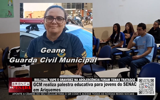 GCM realiza palestra educativa para jovens do SENAC em Ariquemes gcm-realiza-palestra-educativa-para-jovens-do-senac-em-ariquemes