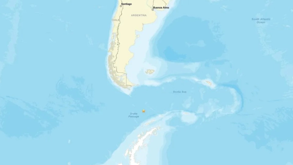 Terremoto de magnitude 7,6 atinge mar entre América do Sul e Antártida terremoto-de-magnitude-7,6-atinge-mar-entre-america-do-sul-e-antartida