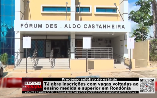 TJ abre inscrições com vagas voltadas ao ensino medida e superior em Rondônia tj-abre-inscricoes-com-vagas-voltadas-ao-ensino-medida-e-superior-em-rondonia