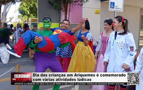 Dia das Crianças é comemorado com diversas atividades lúdicas em Ariquemes dia-das-criancas-e-comemorado-com-diversas-atividades-ludicas-em-ariquemes