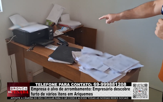 Empresa é alvo de arrombamento e empresário descobre furto de vários itens em Ariquemes empresa-e-alvo-de-arrombamento-e-empresario-descobre-furto-de-varios-itens-em-ariquemes