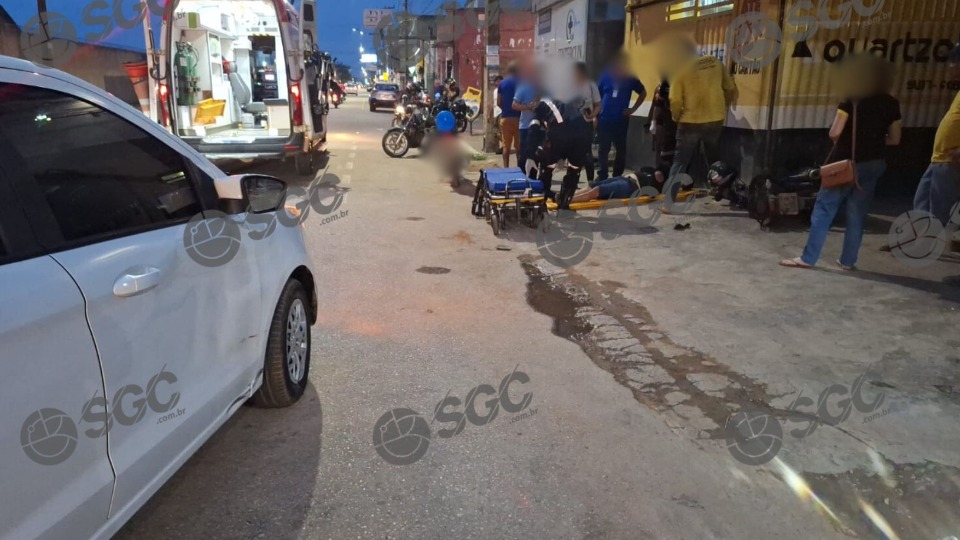 Ocupantes de motocicleta ficam feridos após tentativa de ultrapassagem ocupantes-de-motocicleta-ficam-feridos-apos-tentativa-de-ultrapassagem