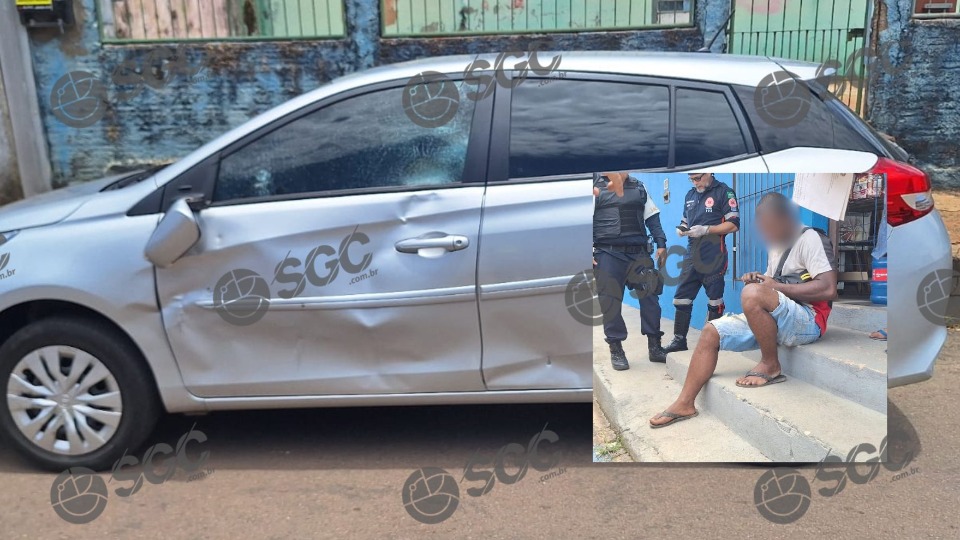 Motociclista sofre escoriações após ser atingido por carro que avançou a preferencial motociclista-sofre-escoriacoes-apos-ser-atingido-por-carro-que-avancou-a-preferencial