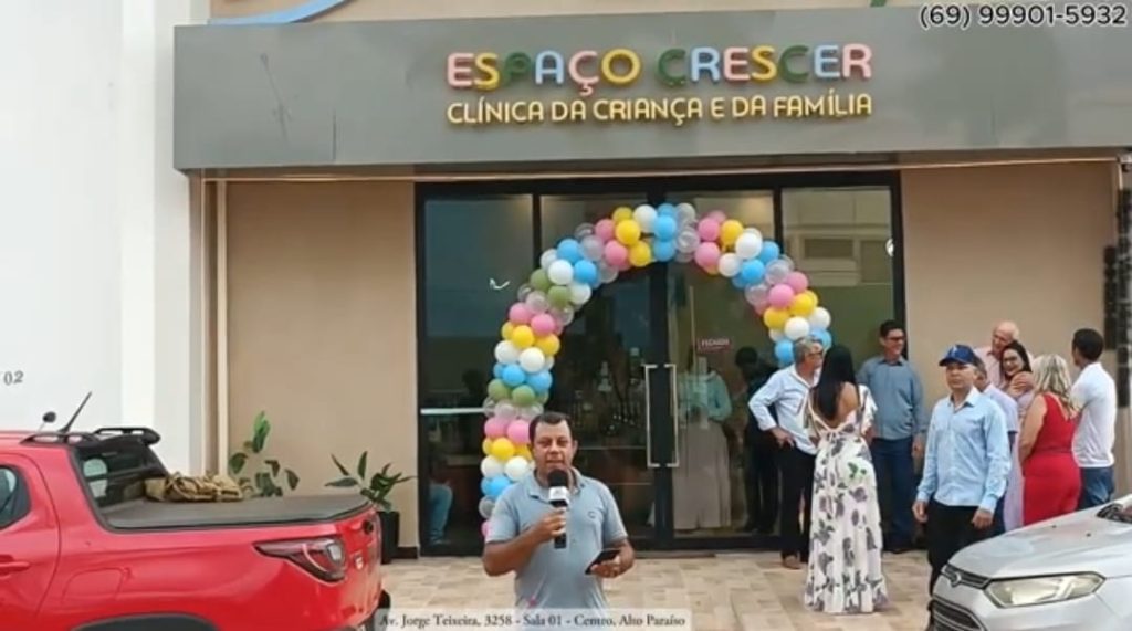 Alto Paraíso celebra a inauguração da ‘Espaço Crescer – Clínica da Criança e Família’ Video