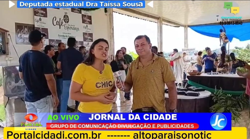 Deputada Dra. Taíssa prestigia evento na Fazenda da Esperança. Alto Paraíso, Rondônia —vídeo.