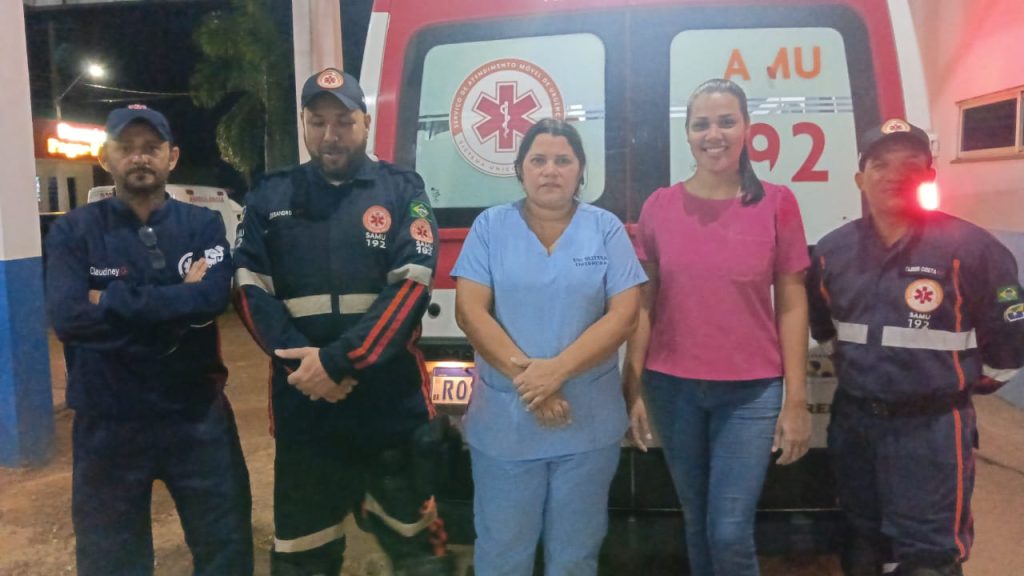 Alto Paraíso-RO: Acidente com um casal que trafegava em uma motocicleta na linha C-85. vídeo