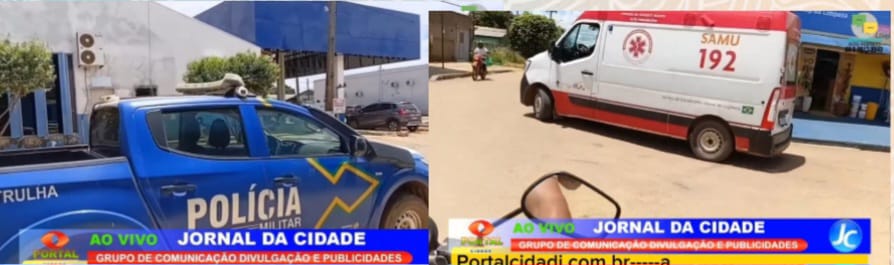 Homem é esfaqueado no setor Chacareiro de Alto Paraíso-RO e socorrido pelo Samu.