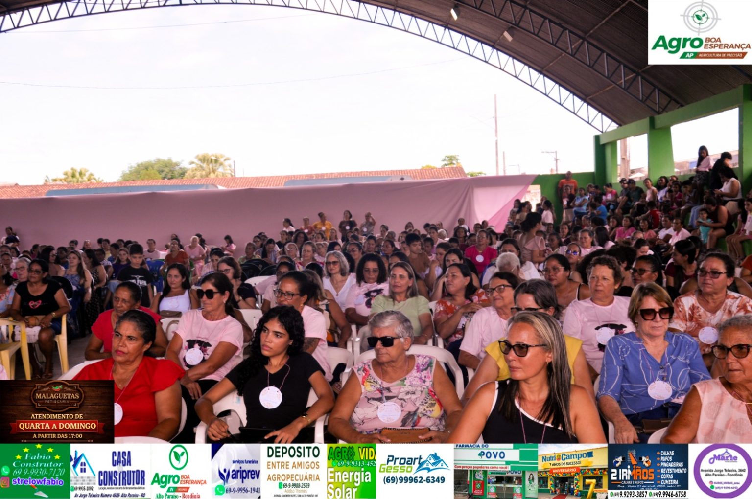 3• PARTE Alto Paraiso Comemoração do Dia da Mulher reúne autoridades em homenagem as mulheres.
