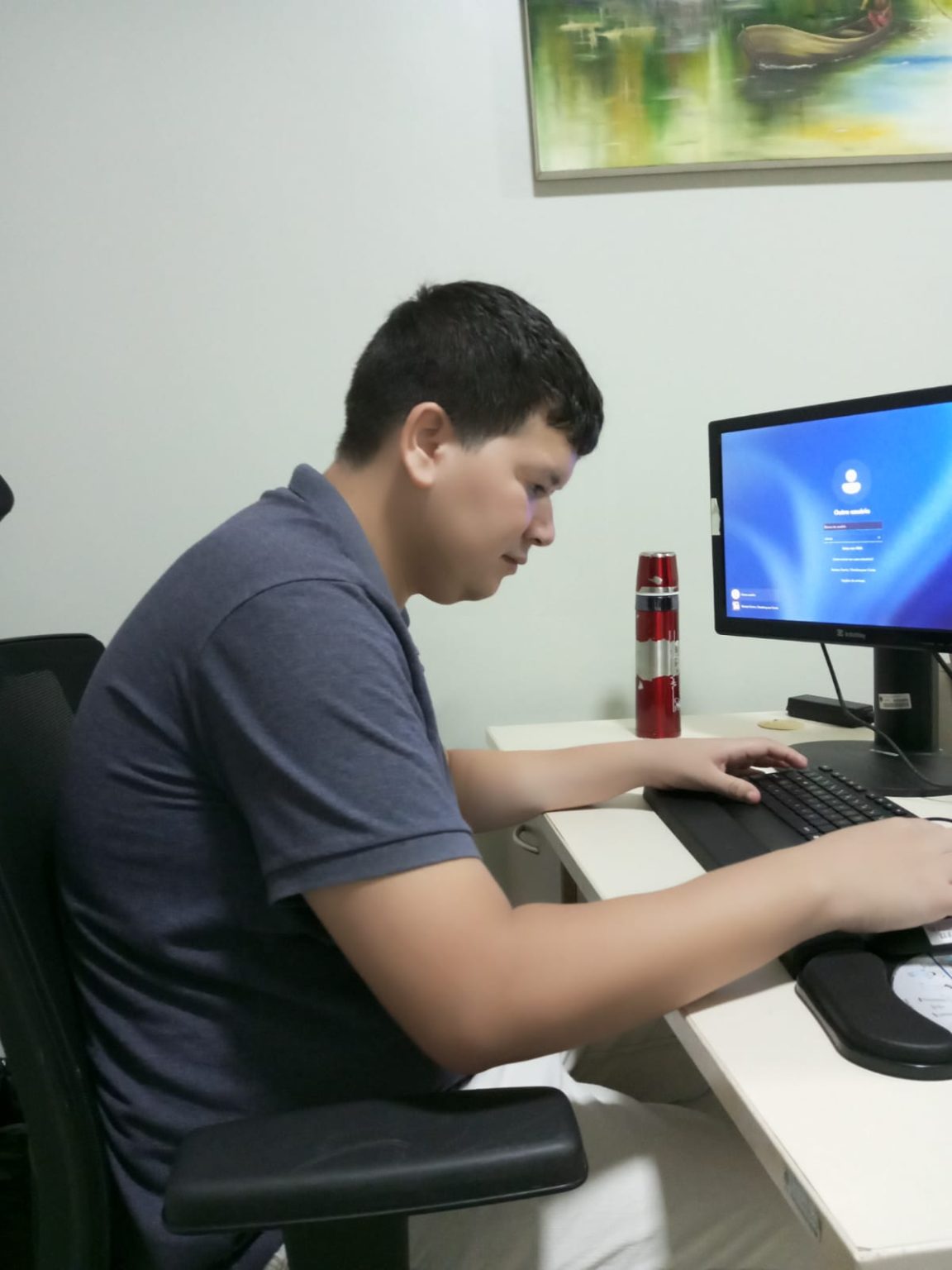 JAILTON DELOGO MOSTRA, NO QUADRO MOMENTO DA INCLUSÃO, QUE TJ/RO DA EXEMPLO DE CIDADANIA NO CUMPRIMENTO DAS LEIS.